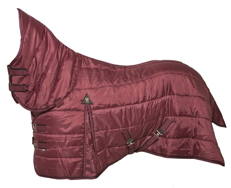 WAHLSTEN LENA 300G FULLNECK LINER / STABLE RUG, WINE